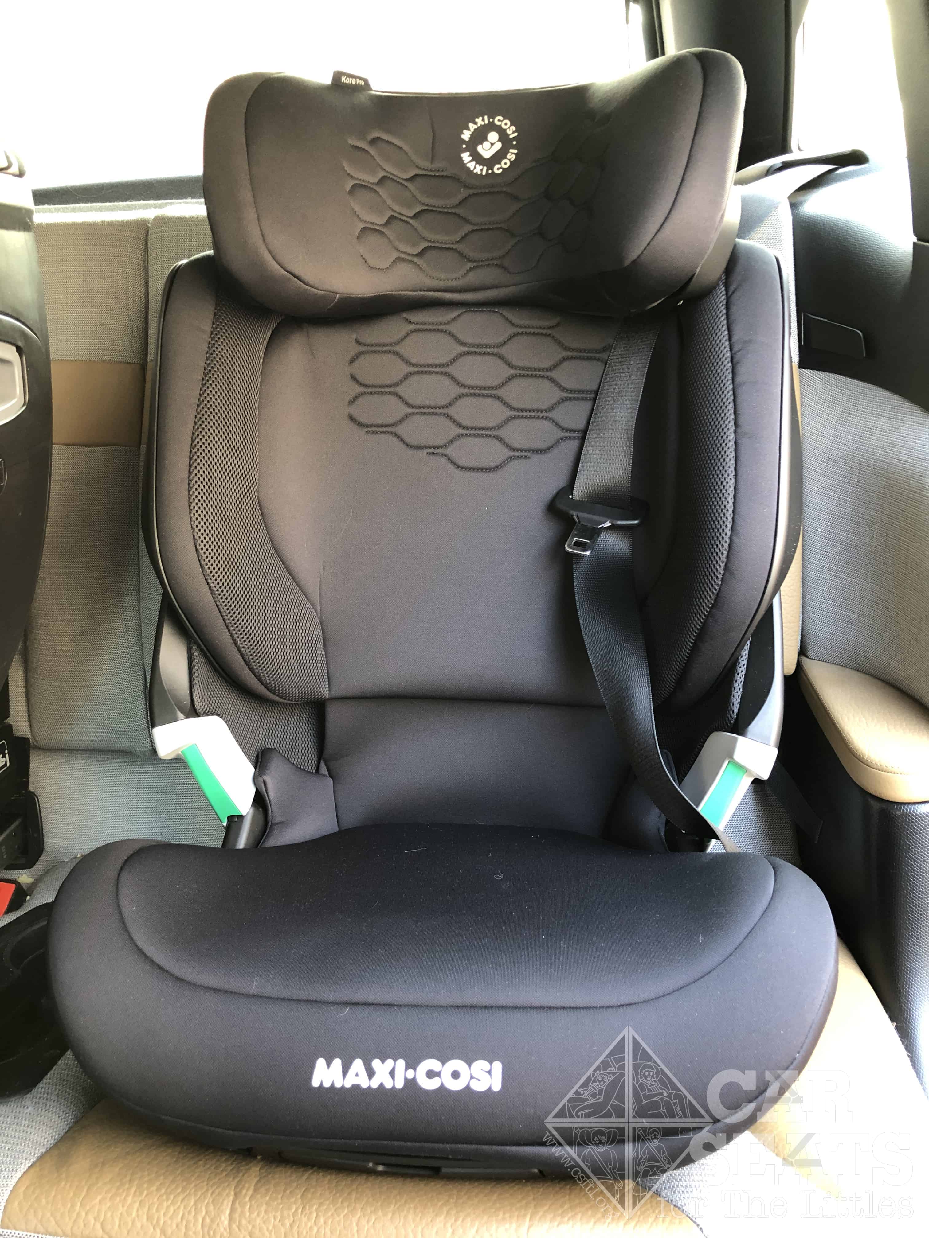 Cosi Kore Pro i-Size Review European Booster Seat - Car Seats For The Littles