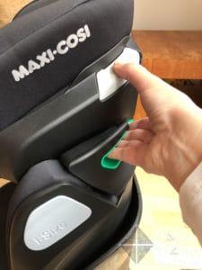 Maxi Cosi Kore Pro i-Size height adjustment
