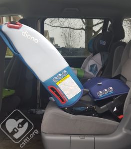 Radian 3RX rear facing with LUAS in a 2007 Honda Odyssey