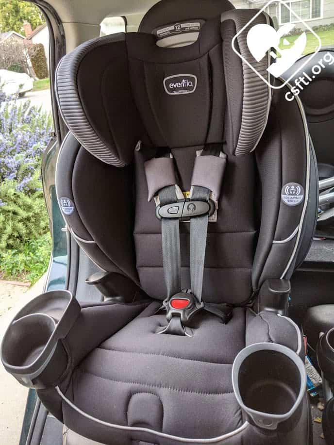 Evenflo Everyfit Multimode Car Seat Review Seats For The Littles - How To Install Evenflo Forward Facing Car Seat