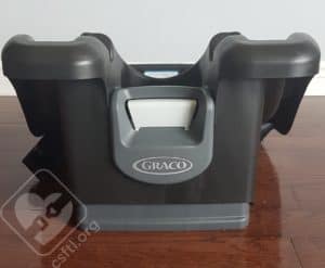 Graco SnugRide 35 Lite LX recline foot stored