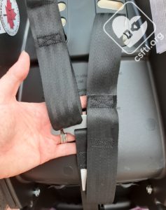 Maxi Cosi Mico Max Plus harness loop options - must be on the same setting at all times