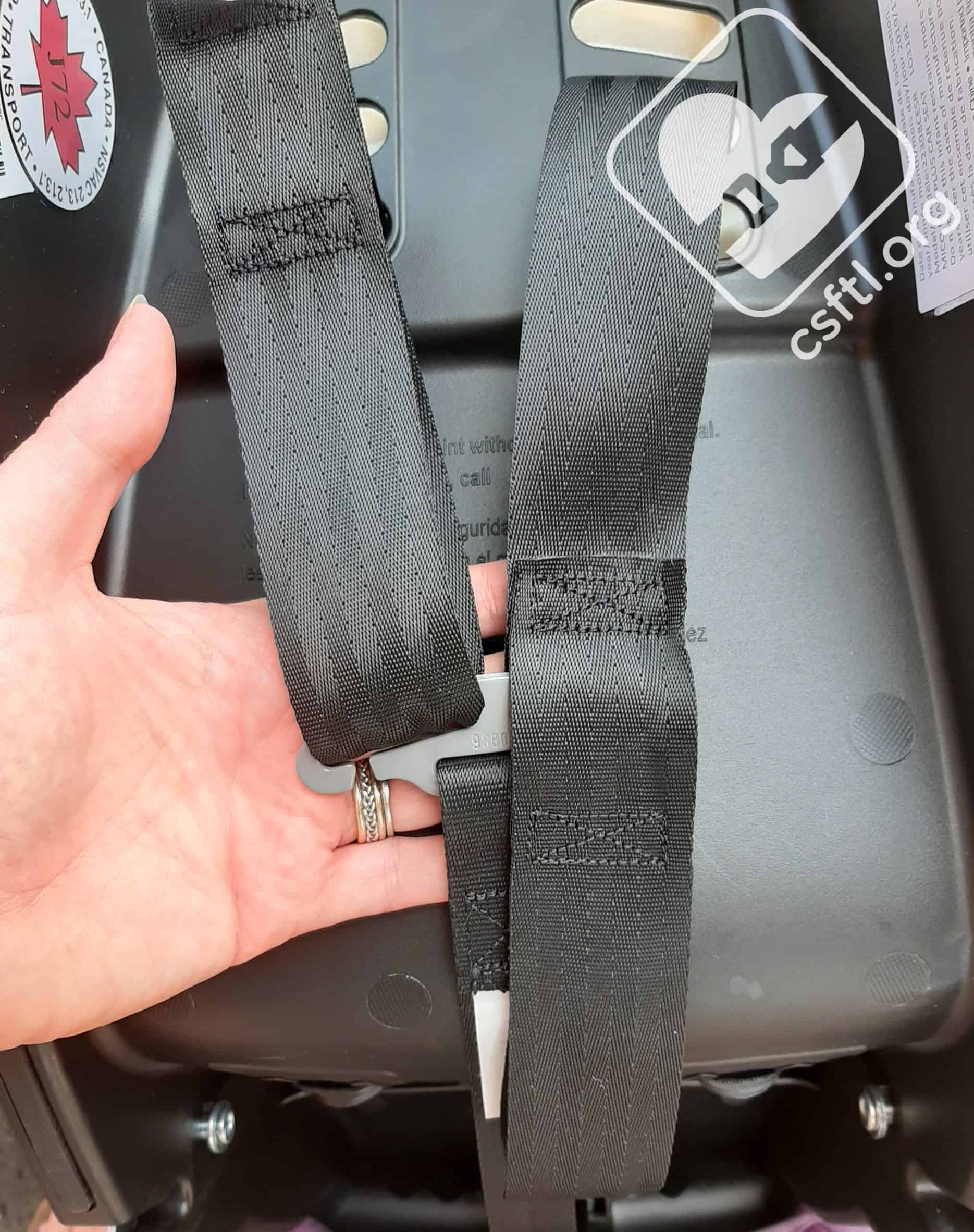 Maxi Cosi Mico AP/Eddie Bauer Seat Belt Strap Harness Buckle Replacement. 