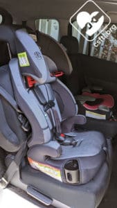 Graco Tranzitions SnugLock vehicle seat belt Mazda 5