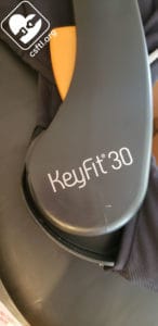 Chicco KeyFit 30 handle adjuster