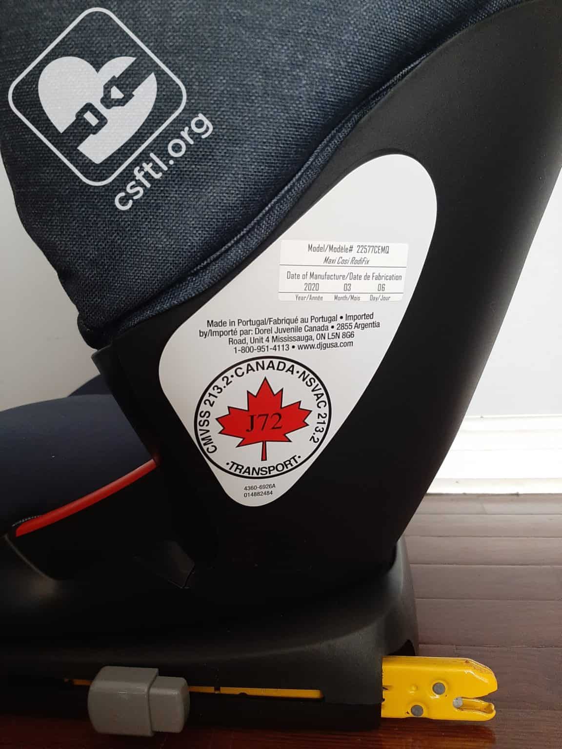 Maxi-Cosi Rodifix Review - Car Seats For The Littles