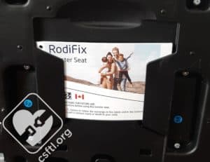 Maxi-Cosi Rodifix manual storage