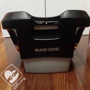 Maxi Cosi Coral XP base fully reclined