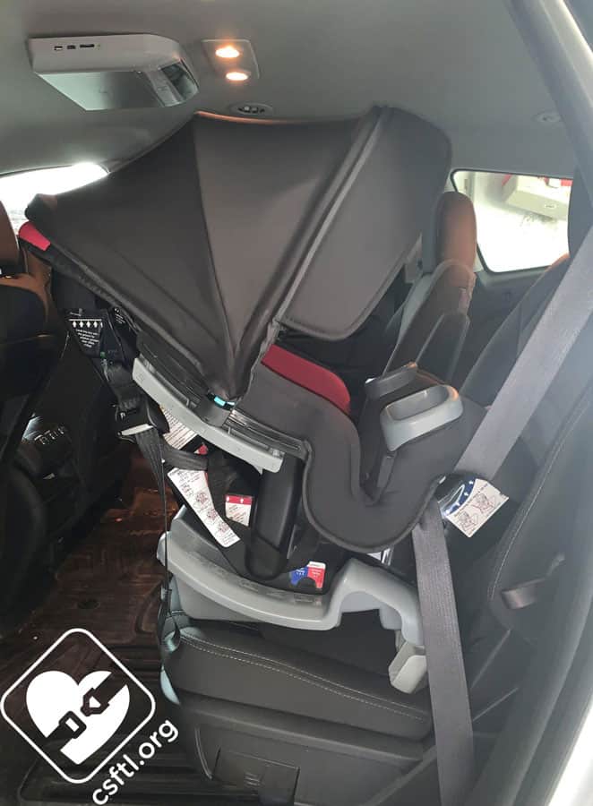 Baby Trend Cover Me Multimode Car Seat Review Seats For The Littles - How To Install Baby Trend Car Seat With Seatbelt