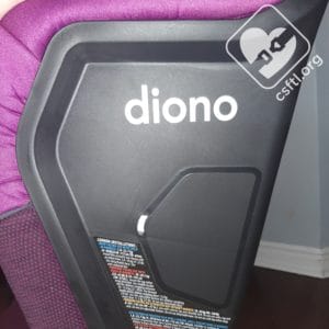 No SIM Pod on the Diono Radian 3QXT