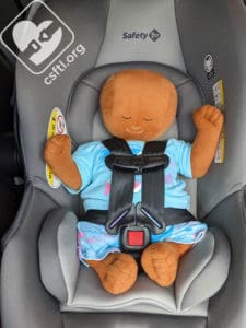 Safety1st onBoard newborn doll with infant padding