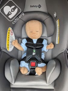 Safety1st onBoard preemie doll with infant padding