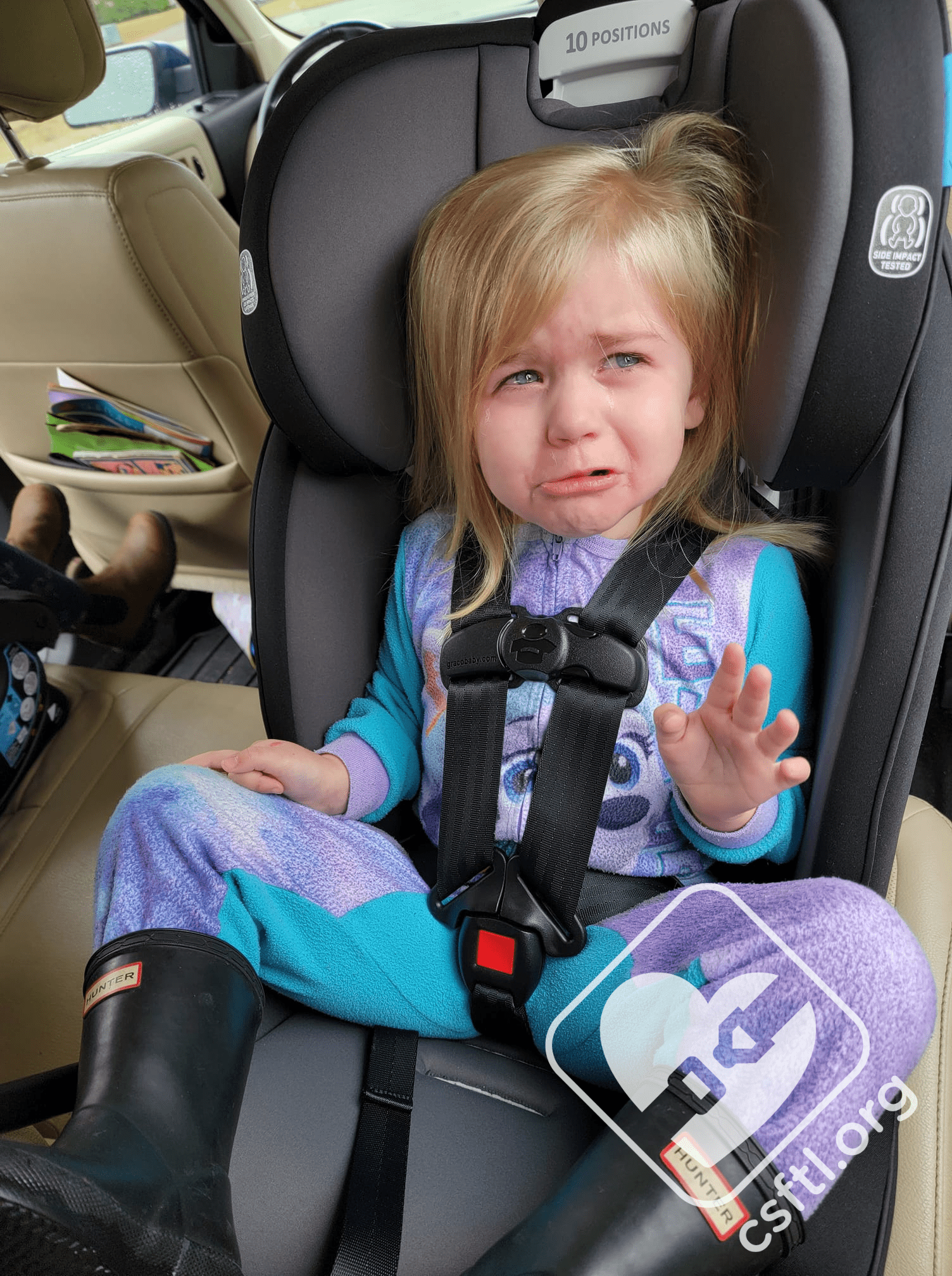 My Baby Cries in their Car Seat, What Can I Do?