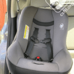 Tilting or tipping car seat