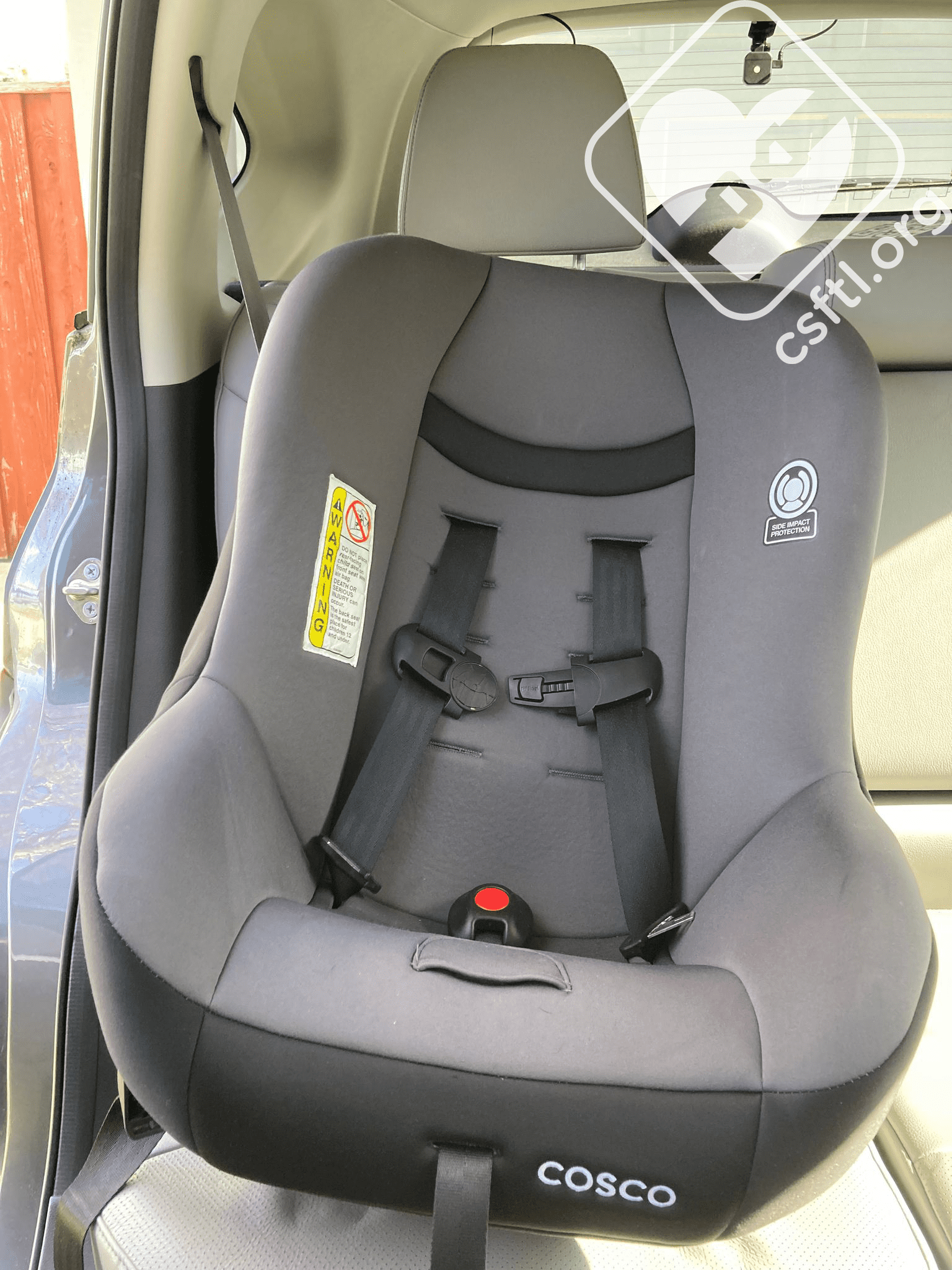 Car Seat Basics: Prevent the Car Seat from Tipping or Tilting