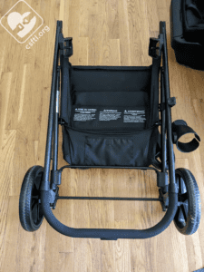 Britax Brook stroller folded 
