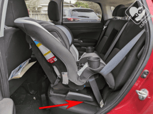 Safety 1st TriMate rear facing not flush with the vehicle seat